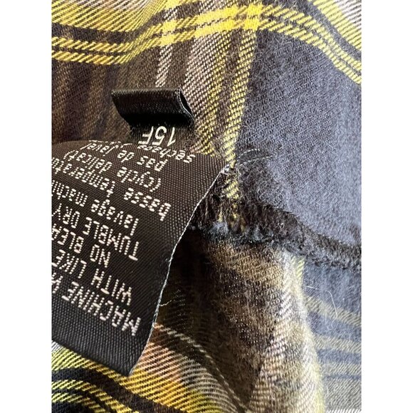 Kuhl Plaid Shirt Wool Blend Mens size Large Long sleeve Mountain Grown Button Up - Picture 7 of 12